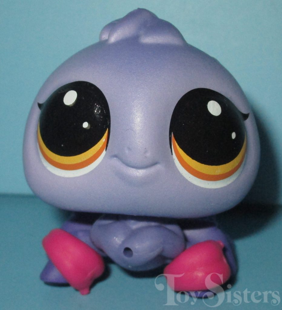Littlest Pet Shop LPS Purple Spider Lui lagoon #233 in the City Cute Toy 