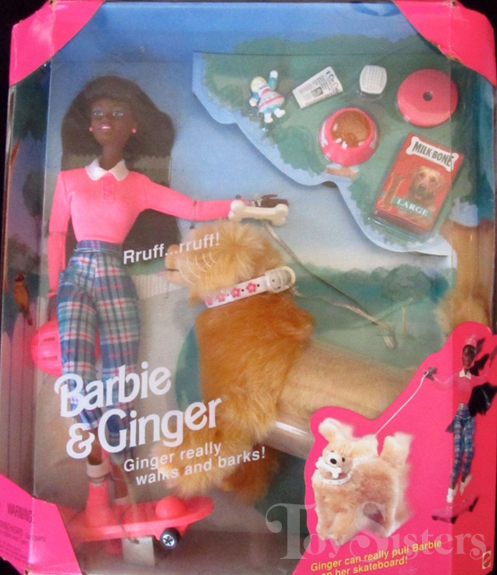 barbie ginger dog