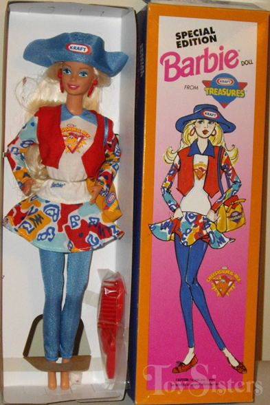 special edition barbie doll from kraft treasures
