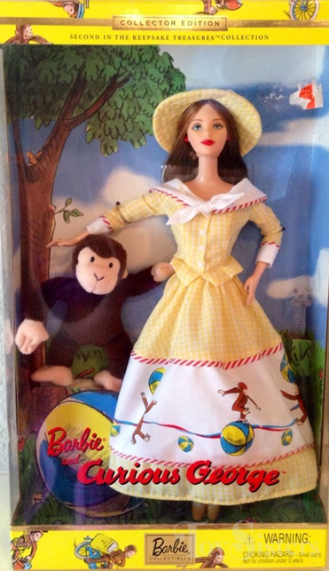 Barbie and Curious George 2001 Doll for sale online 