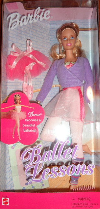 Mattel Barbie Doll, Ballet Lessons In United States
