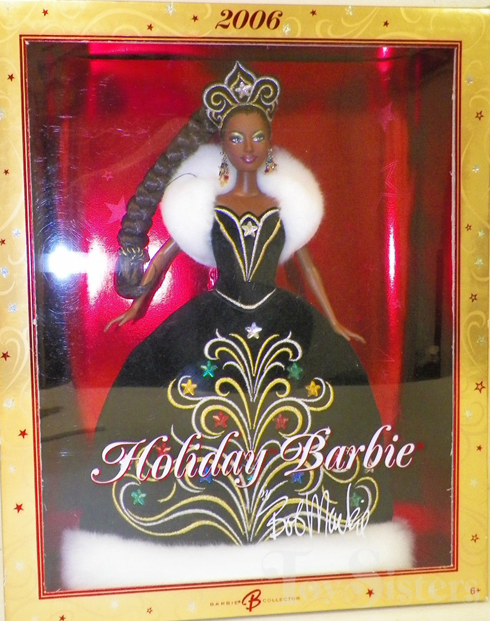2006 Bob Mackie Holiday Barbie AA - Toy Sisters