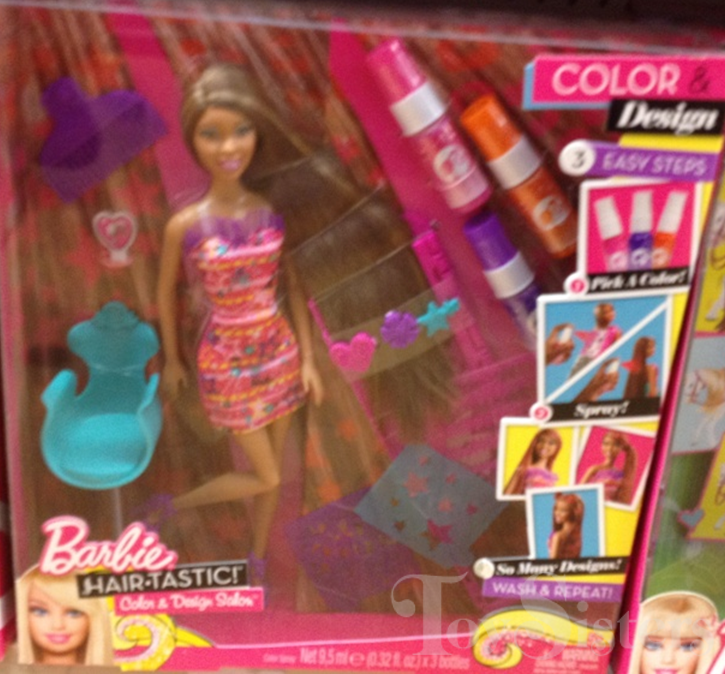 barbie hairtastic color and design salon