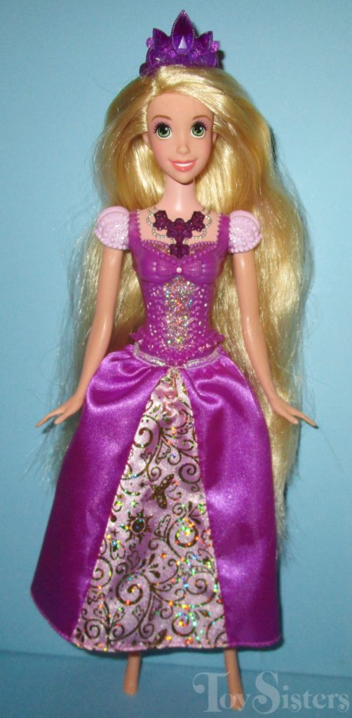 Disney Mattel Tangled Glitter 'n Lights Rapunzel Doll Toy Sisters