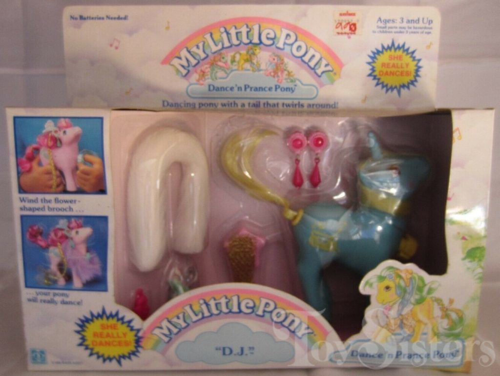 Vintage My Little Pony Dance 'n Prance D.J. - Toy Sisters