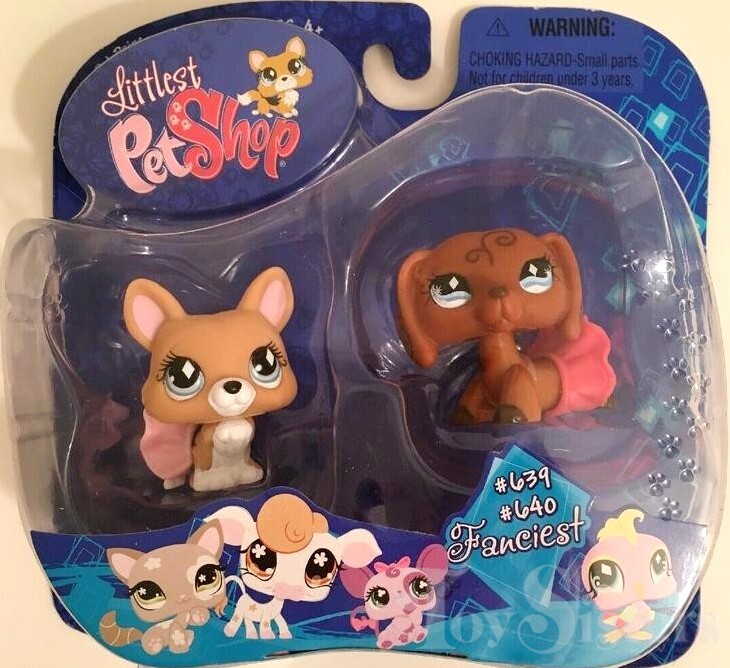 2163 TECKEL DOG DACHSHUND CHIEN ** LPS LITTLEST PETSHOP PET SHOP HASBRO