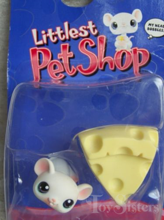 Figurine LPS (Littlest Pet Shop) - Souris Blanche N°30 - Occasion En Très Bon état