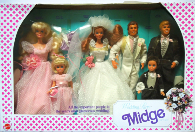 Aazon.es: Barbie Wedding Party IDGE Gift Set w 6 Dolls