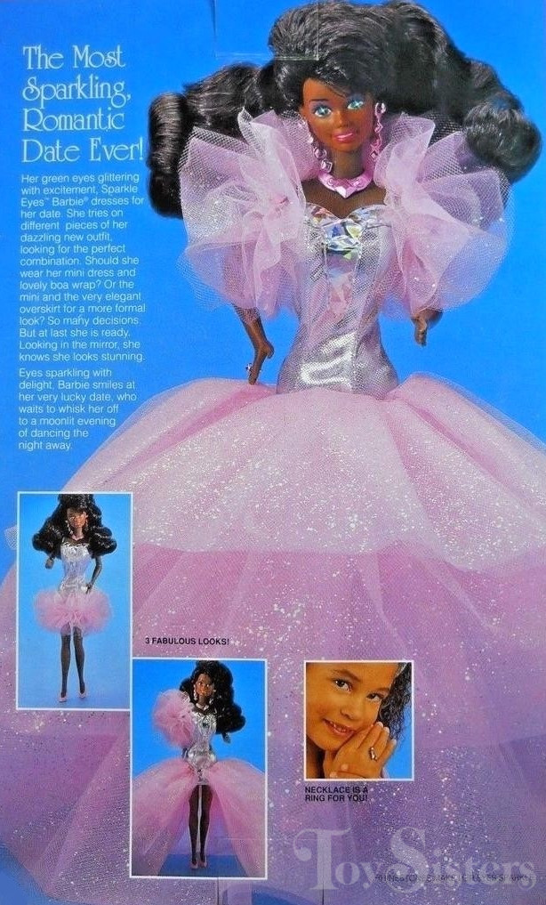 1991/1992 Sparkle Eyes Barbie AA (5950) Toy Sisters