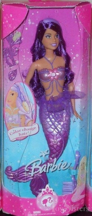 Barbie Color Change Hair Mermaids 2008 - Toy Sisters