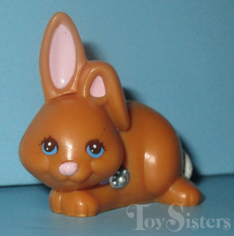 1992 Littlest Pet Shop Mommy and Baby Bunnies Toy Sisters