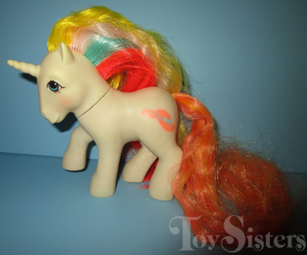 My little pony G1 Bouquet Brush 'n Grow Unicorn