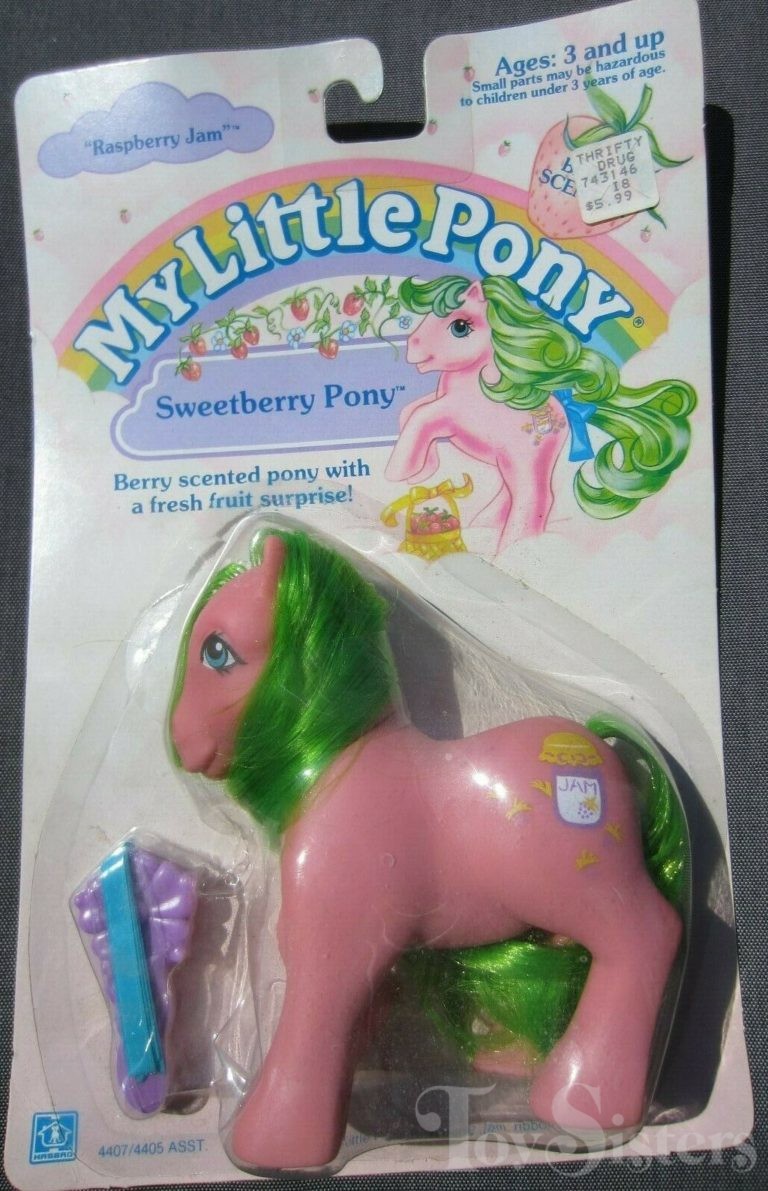 Vintage My Little Pony Sweetberry Raspberry Jam - Toy Sisters