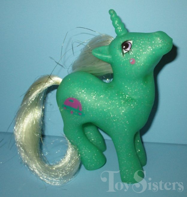 Figurine Mon Petit Poney G1 Milky Way Licorne MLP Vintage Hasbro 1987