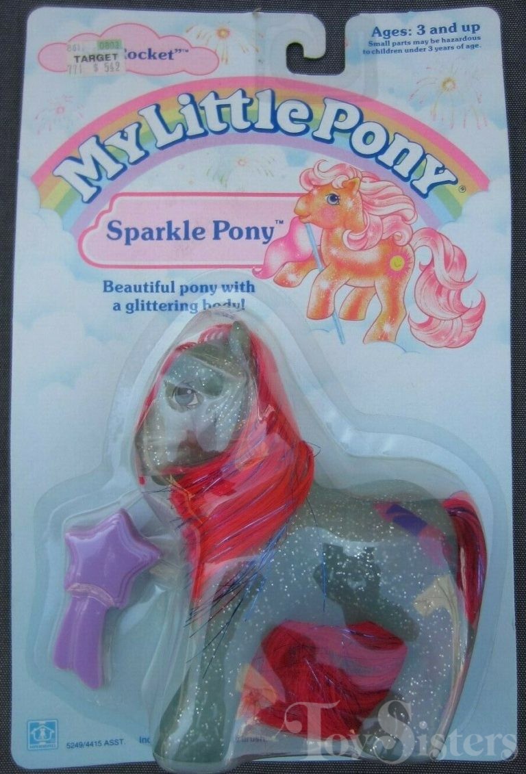 Vintage My Little Pony Sparkle Pony Sky Rocket – Toy Sisters