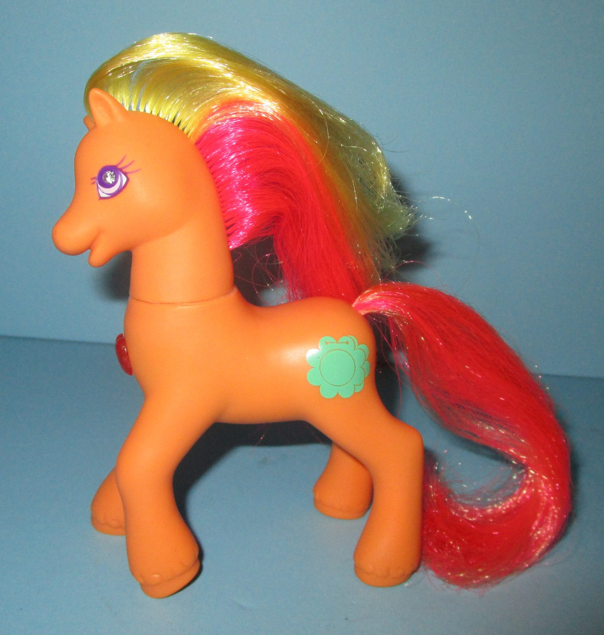 Mon petit poney - g2 - rocky / samba - musical pony : Achat occasion | Figurines Hasbro Orange Plastique Très bon état