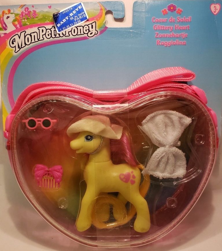 My little Pony G2 Panier Surprise Sweet Berry + Glittery Study + Medicin