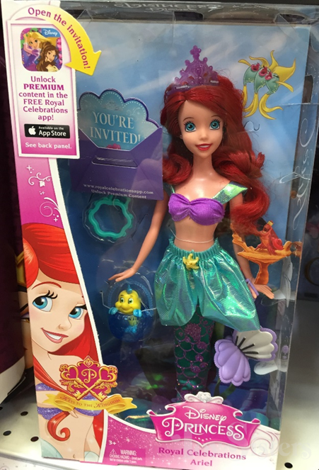 Disney Mattel #4 Little Mermaid Royal Celebrations Ariel - Toy Sisters