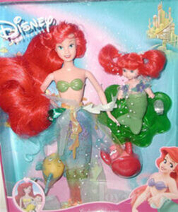 Disney Dolls Little Mermaid Simba Ariel & Little Friend(s) Doll Set ...