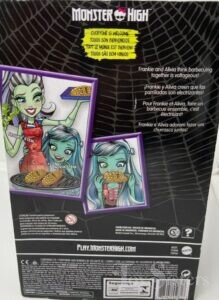 Monster High Monster Family Frankie & Alivia Stein (2018) #FKP50 - Toy ...