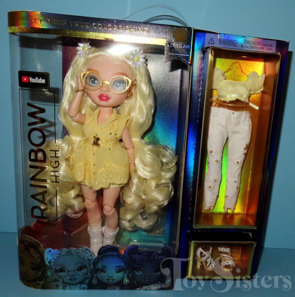Rainbow High Delilah Fields Deluxe Doll Toy Sisters