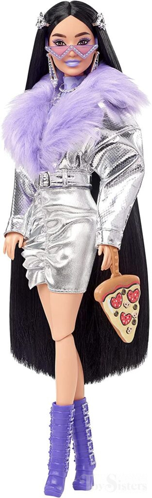 2022 Barbie Extra #15 Silver Coat Doll (HHN07) - Toy Sisters
