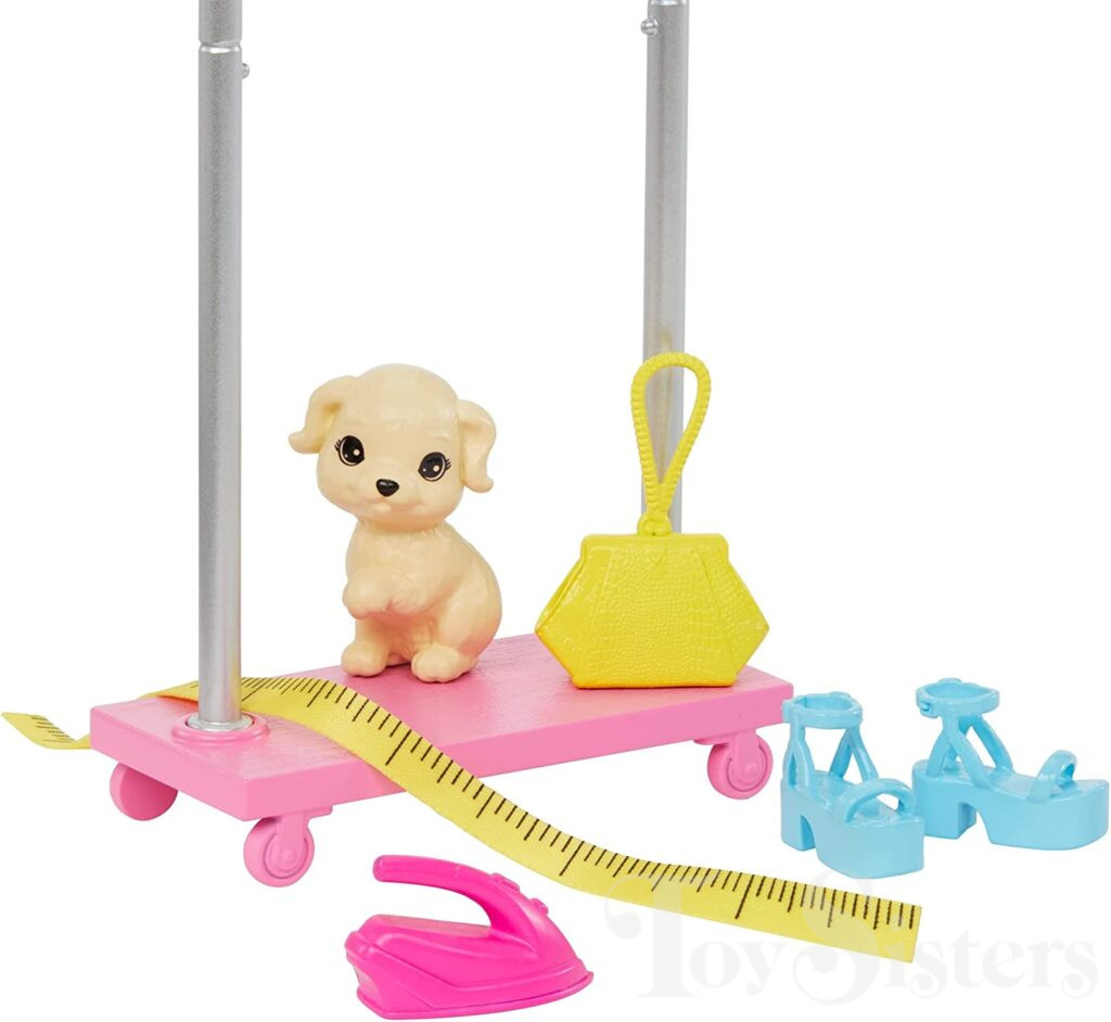 2023 Barbie Brooklyn Stylist Doll & Playset (HNK96) Toy Sisters