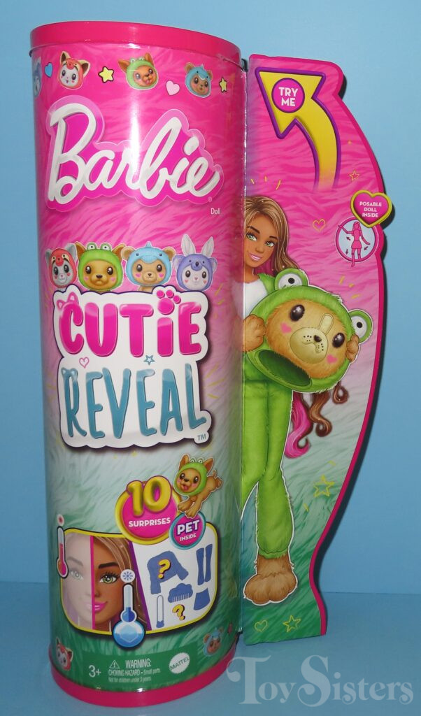 2023 Barbie Series 6 Cutie Reveal Frog Dog Doll HRK24 Toy Sisters