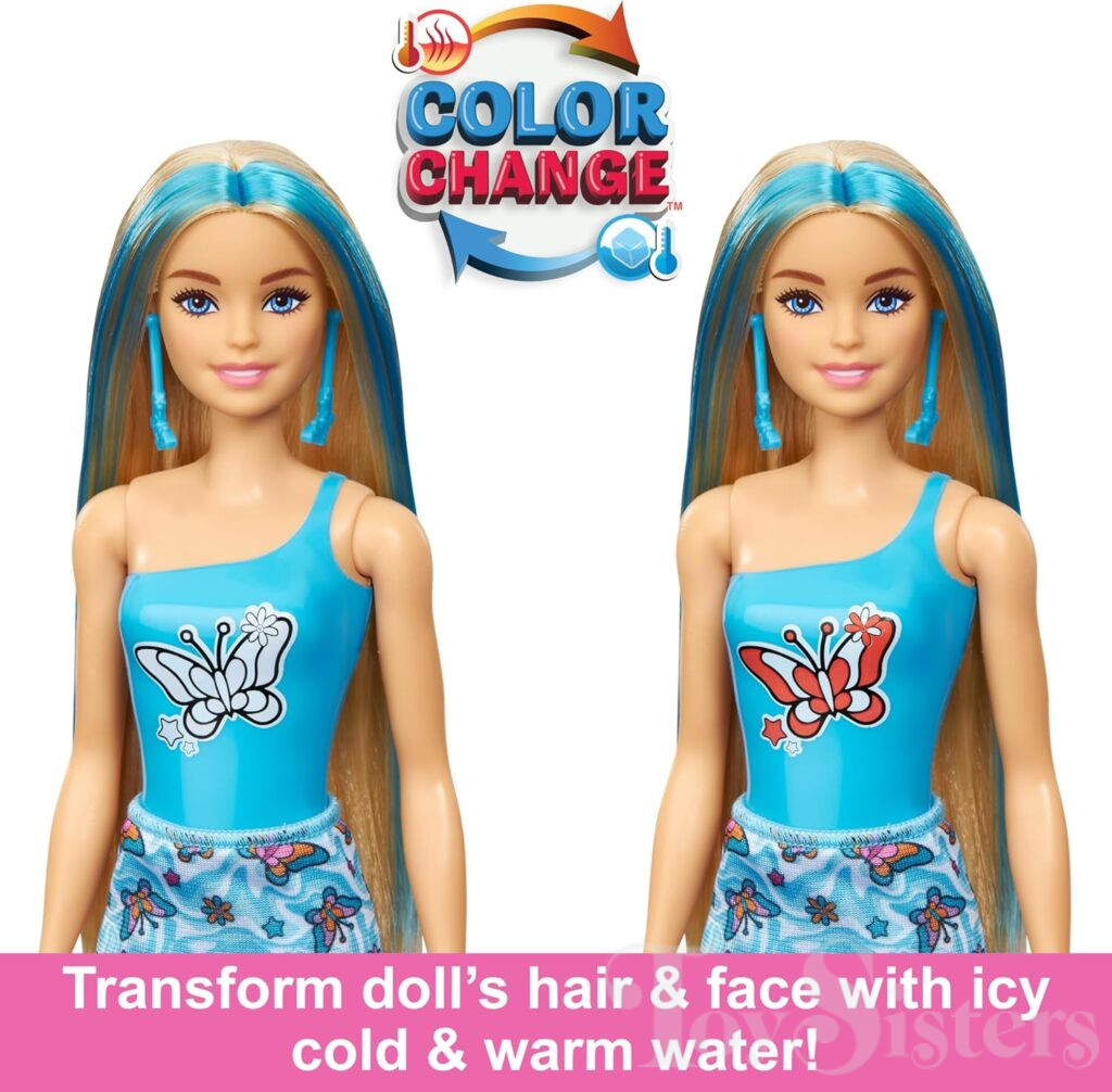 2023 Color Reveal Series 15 Spring Barbie Rainbow Doll (HRK06) Toy