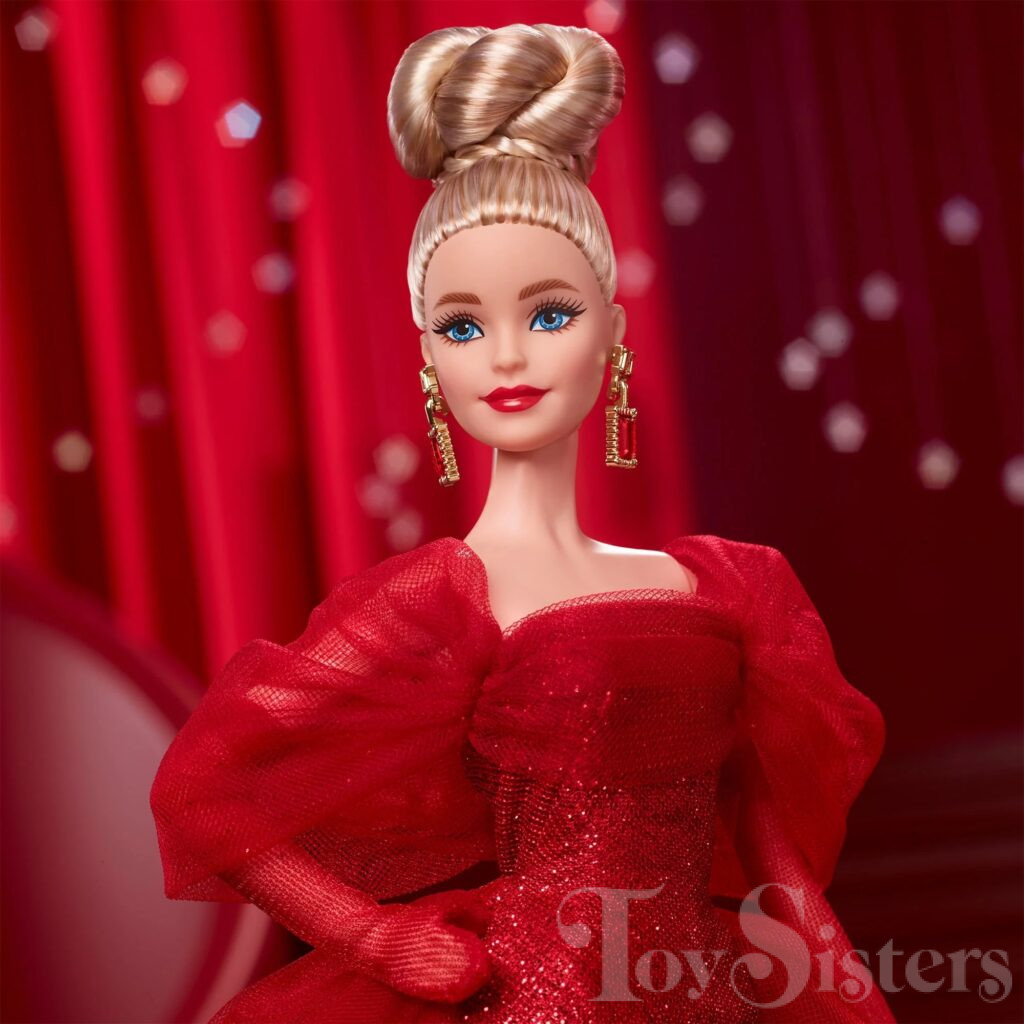 2025 Barbie Signature Mattel 80th Anniversary Ruby Red Doll (JBJ17